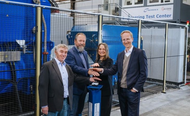 Nordex opens converter test bench in Rostock